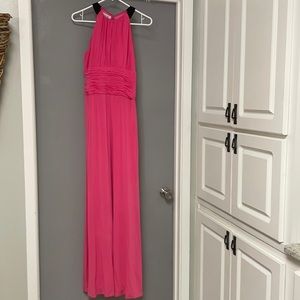 Kay Unger Hot Pink formal Gown